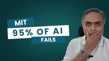 MIT Shows 95% of AI Projects Fail -- Artificial Intelligence Might Be Stupid