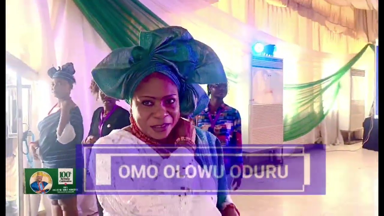 100yrs birthday party of Oba Olufemi Adisa Sodeinde Olu Iju of Owu Iju Gbaalefa land