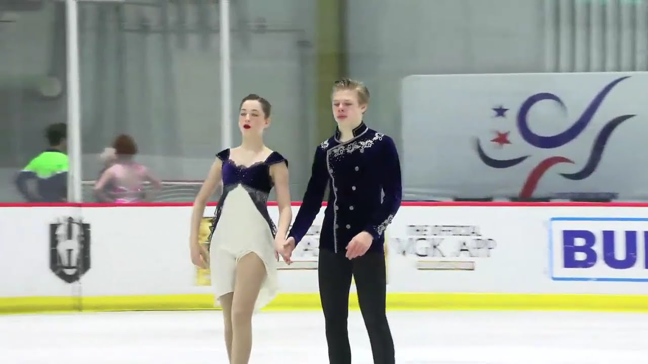 Marian Carhart & Denis Bledsoe | Junior Free Dance | 2026 Pacific Coast Sectional Ice Dance Final