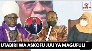 Utabiri Mzito Wa Askofu Juu Ya Magufuli Mbele Ya RAISI SAMIA na MAMA JANETH Katika Kumbukizi Chato..