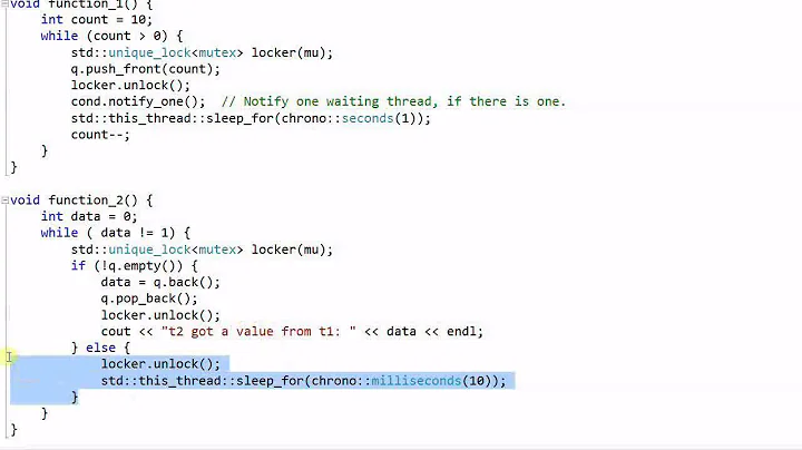 C++ Threading #6: Condition Variable