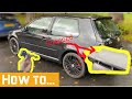 release and fix rear seat handle mk4 golf
