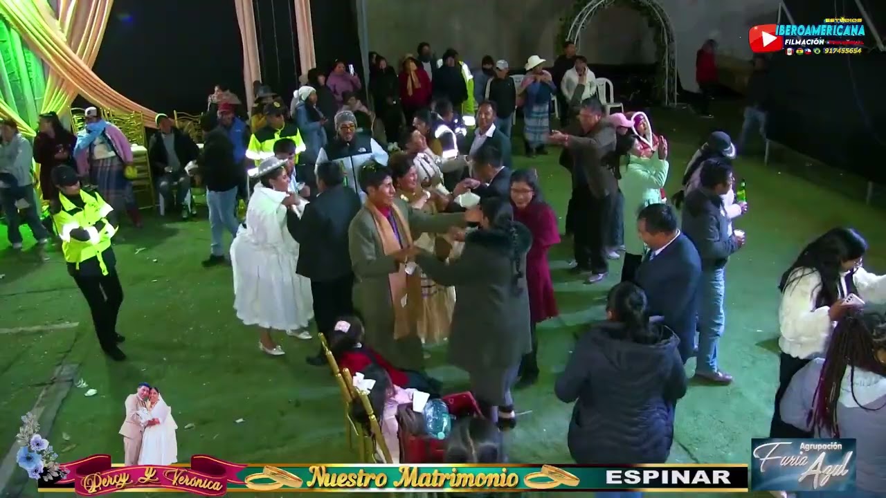 FURIA AZUL EN EL MATRIMONIO DE PERCY Y VERONICA 2025