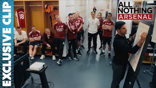 EXCLUSIVE CLIP: Mikel Arteta's Emotional Dressing Room Team Talk | All or Nothing: Arsenal