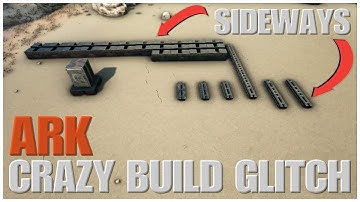 ARK how to BUILD SIDEWAYS ! ( flip snap points glitch ) *EASY