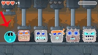 RED BALL 4 : ALL 5 EVIL BOSSES & EVIL MIX 'GHOST MODE TOMATO BALL' gameplay screenshot 5