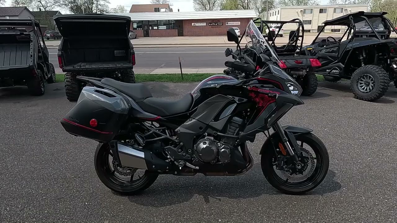 Used 2021 Kawasaki Versys 1000 SE LT+ Motorcycle For Sale In Rice Lake, WI