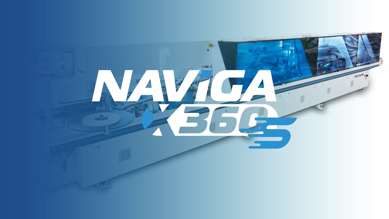 Naviga X 360S - Endüstriyel Kenar Bantlama Makinesi