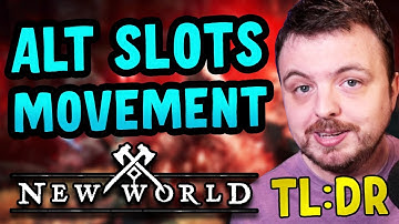 New World - June Alpha TL:DR PATCH NOTES