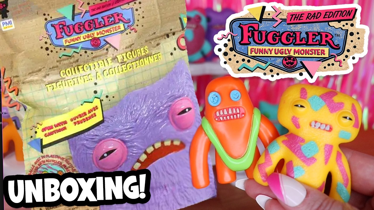 Распаковка мини-игрушек Mini Fugglers из серии «The RAD EDITION» 😱😂 | Новые загадочные пакетики-с...
