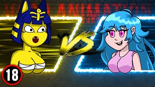 Ankha VS Sky // FNF Fatality Animation