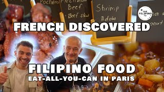 ALL YOU CAN EAT FILIPINO BUFFET IN PARIS FRANCE