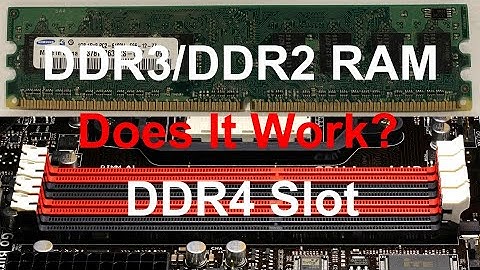 Does DDR3/DDR2 RAM Work on DDR4 Motherboard?