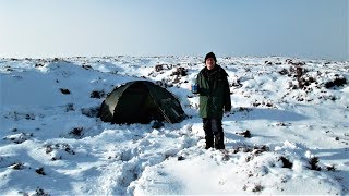 Winter Wild Camp Kinder Scout