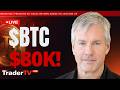 Stocks Under Pressure as $BTC Surges Above $80K, 5% Treasury Yield Returns | Stock Market Live