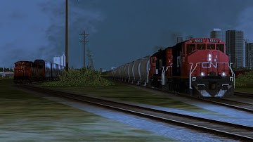 Open Rails - CN / CP NorthWest Line v6 [fictional] (Delmenton - Aspen River)