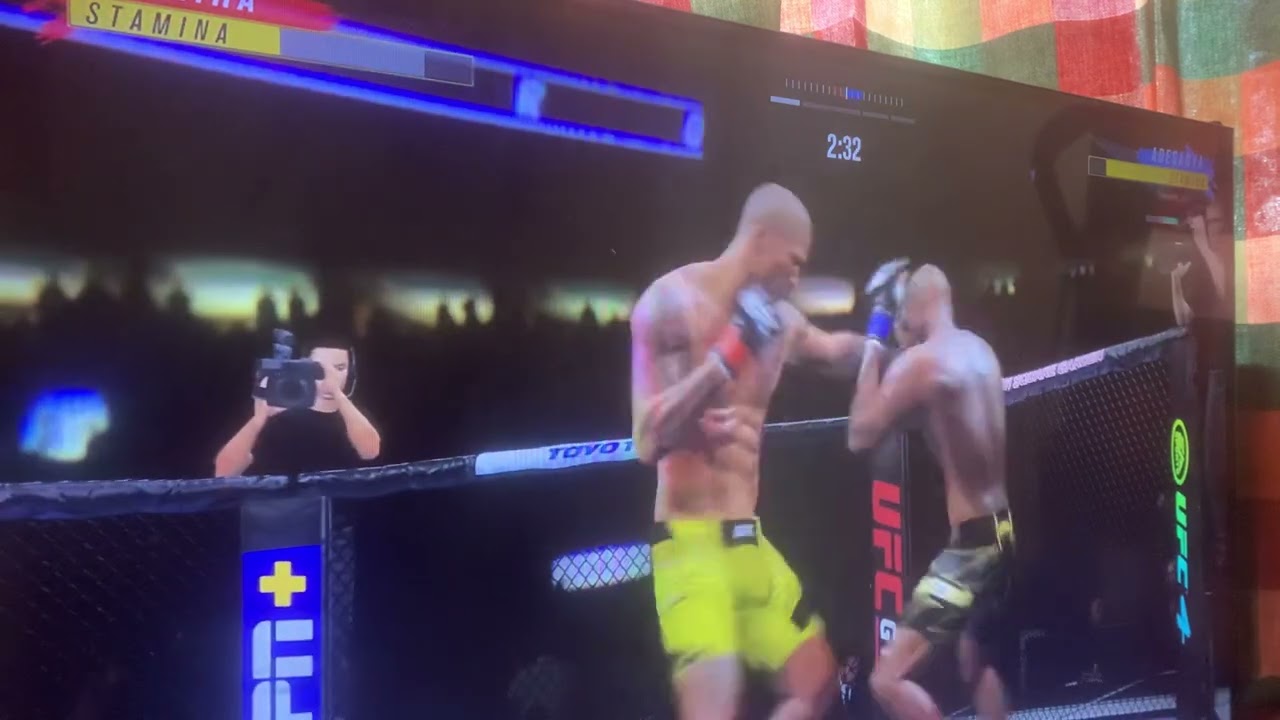 Stand and band ufc 4 Israel adesanya vs Alex peperia