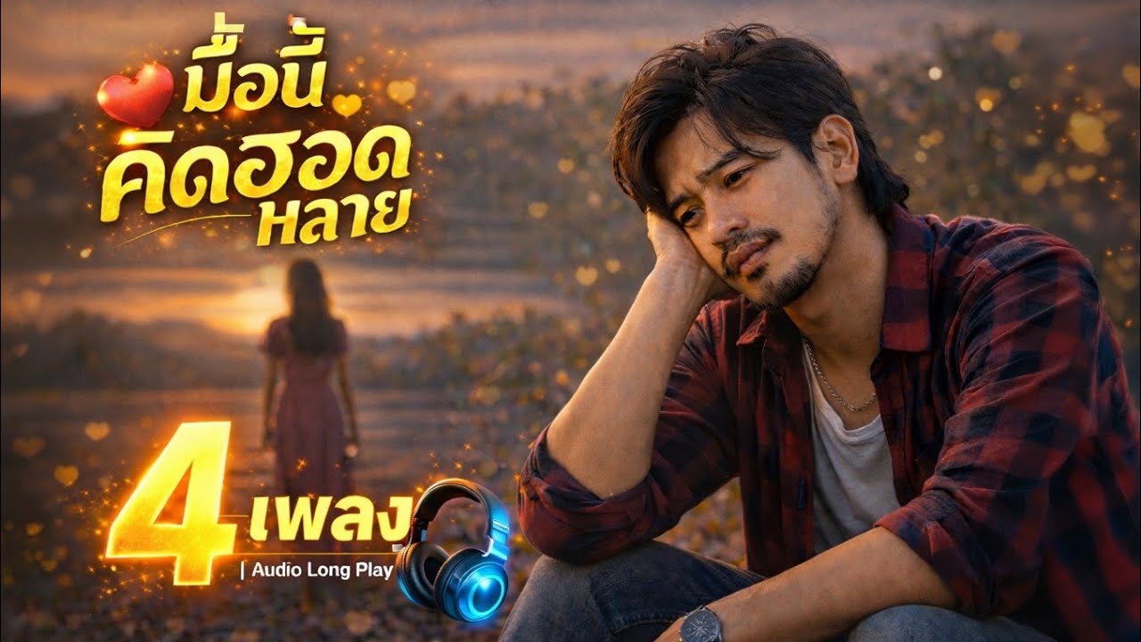 🎧 มื้อนี้คิดฮอดหลาย | รวม 4 เพลงอกหัก ลูกทุ่งอีสาน | Audio Long Play