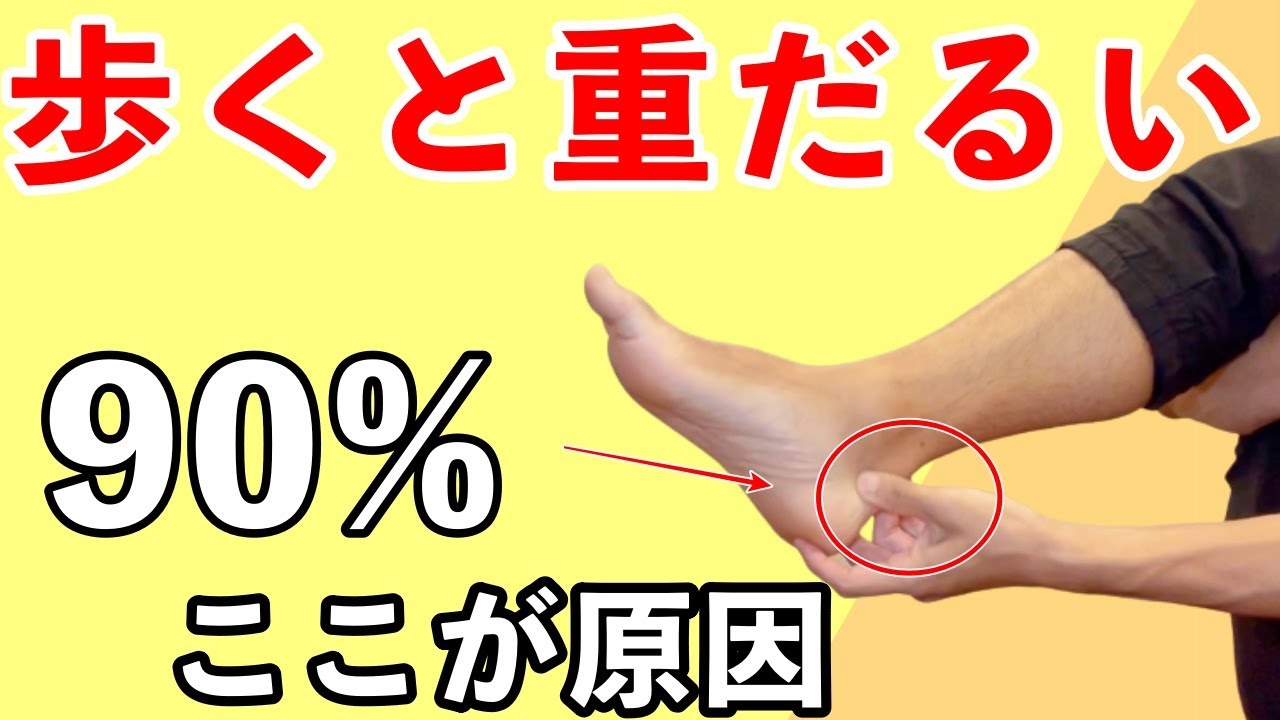 意外な場所が原因 歩くと膝が重だる痛い をアキレス腱の癒着剥がしで解消 大阪八尾市 膝痛専門整体 Youtube