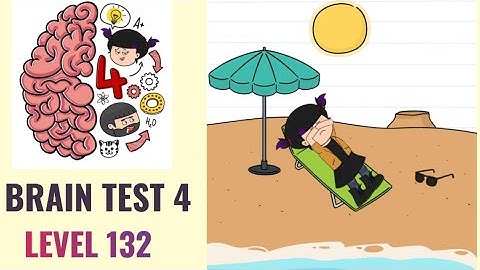 🧠 Brain Test 4 Level 132 | Arghh, the sun doesn