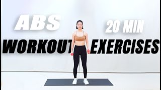 20 Min Six Pack Abs Workout Exercises At Home