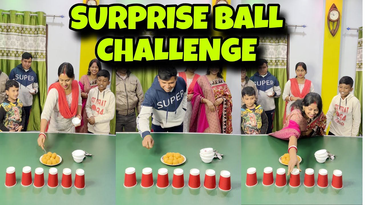 Surprise Ball Challenge | Find The Ball and Win Sweets | New Challenge Video | S Paul Family 
