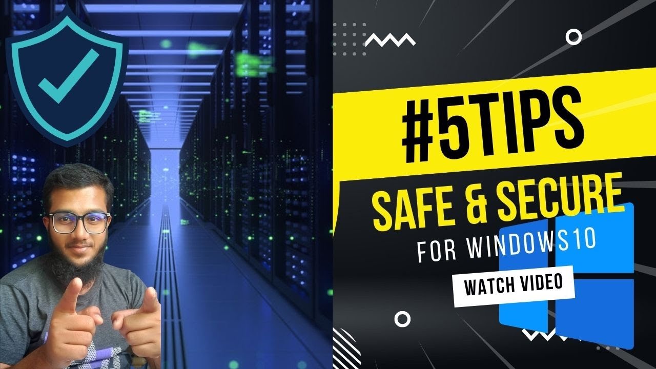 how to safe and secure windows 10 || how to secure my computer || how ...
