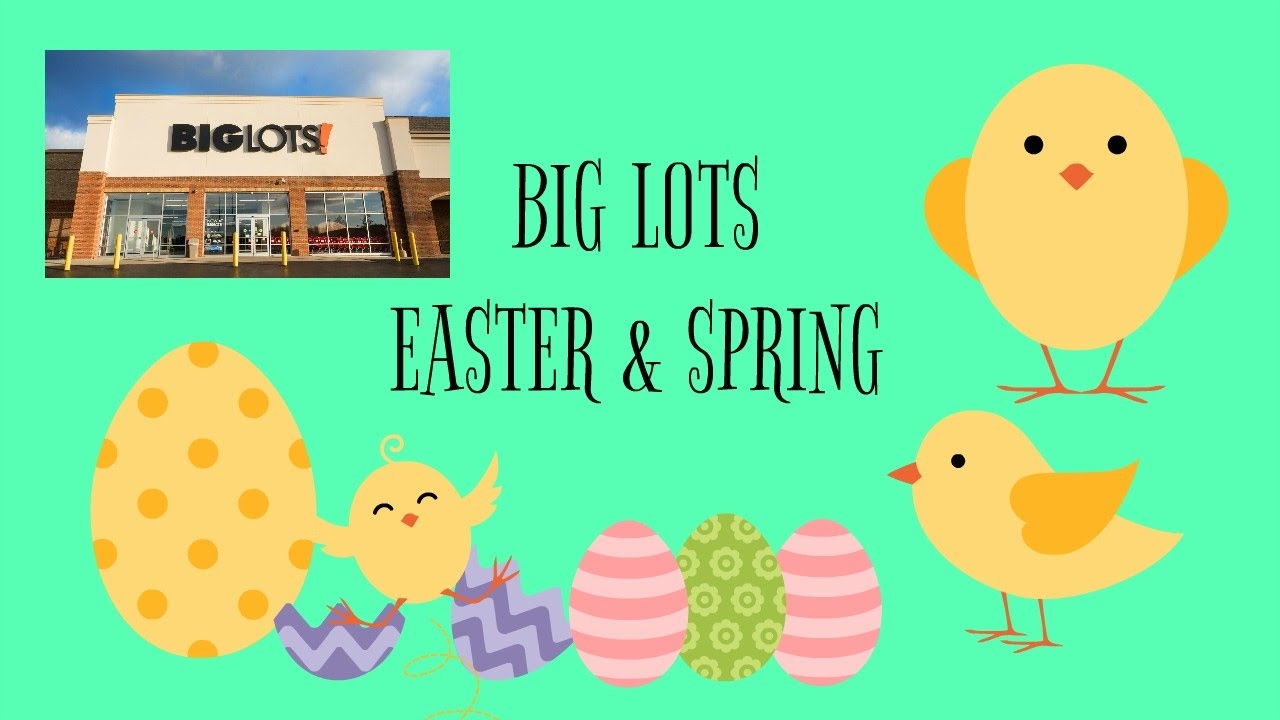 Big Lots / Easter & Spring Decor YouTube