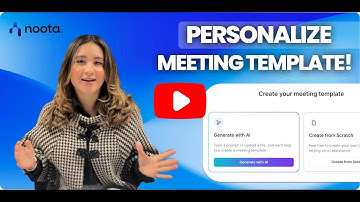 Personalize Your Meeting Templates!