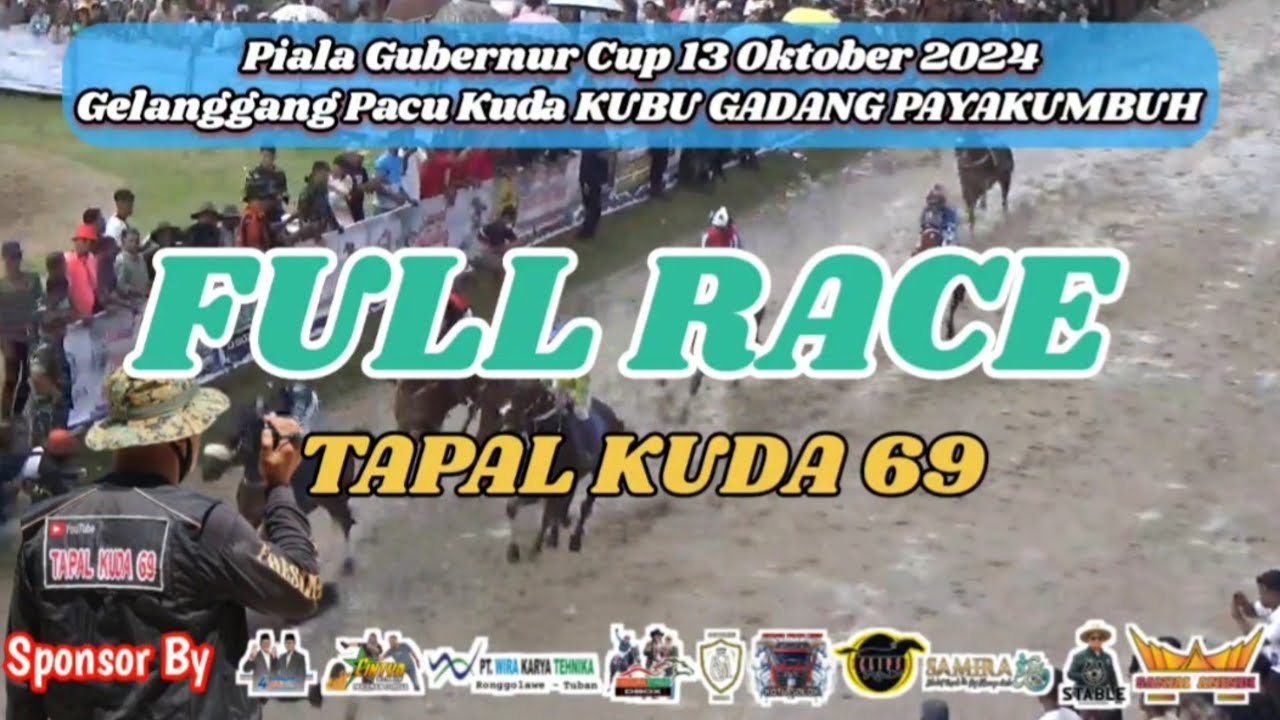 Full Race Pacu Kuda Piala Gubernur Cup Di Payakumbuh 2024