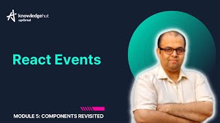 5.4. Events - React Tutorial for Beginners | KnowledgeHut