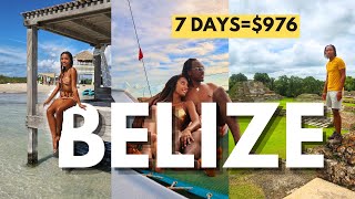 AFFORDABLE Belize Vacation 2024 | Belize Travel Guide | Secret Beach Belize | Mahogany Bay Belize