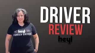 Heyl Truck Lines Driver Review - Sara J.