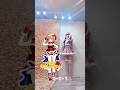 【踊ってみた】 ぷりきゅきゅ　おそろいサンタ衣装　#shorts