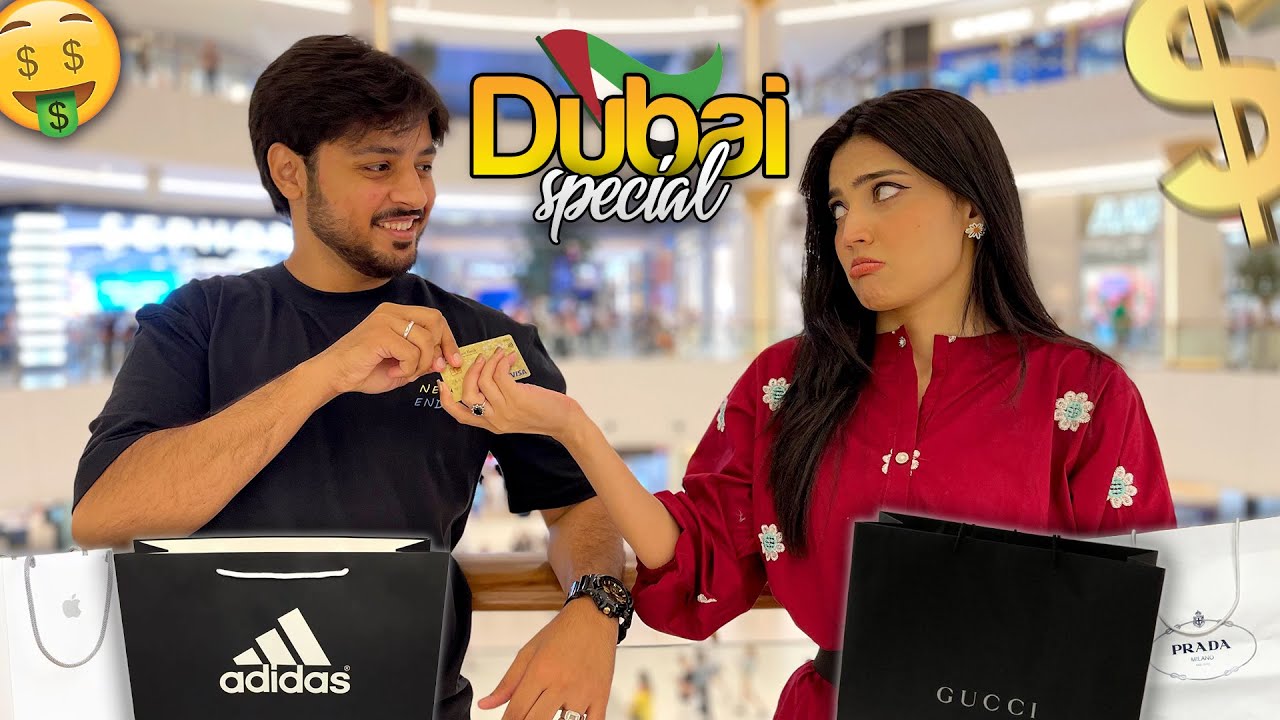 SAYING YES TO AREEB FOR 24 HOURS 😍 | 50,000 Rs Ki T-shirt 😅 | Dubai Special Vlog 🥰