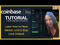 Coinbase Pro Full Tutorial: Cryptocurrency Trading for Beginners