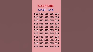 can you find 516 in 5 seconds? #wordpuzzlegame #game #mathematics #mindbendingquiz #puzzle