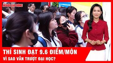 Tuyển sinh đại học 2025: Vì sao thí sinh đạt 9,6 điểm/môn vẫn ‘trượt vỏ chuối’? | Tin tức