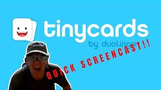 Tinycards by Duolingo - Quick Screencast