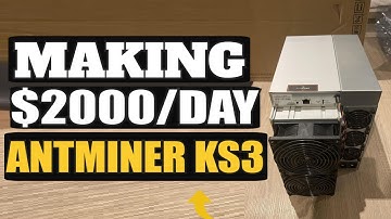 Bitmain Antminer KS3 (8.3Th) is the most profitable cryptocurrency miner in the History ???
