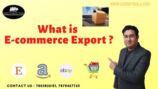 What is E-commerce Export  | Exportwala | Ankit Sahu | Hindi |