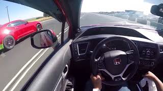 2013 Civic Si Turbo Vs Zl1 Camaro