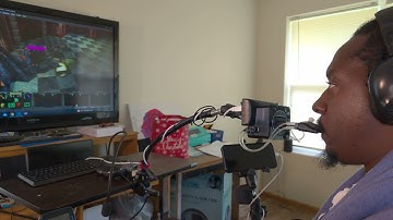 Adaptive Gaming with QuadStick: Rashad