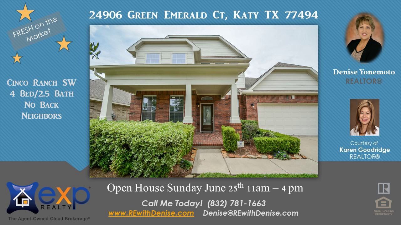 Cinco Ranch Southwest 4 bedroom house for sale zoned to Seven Lakes