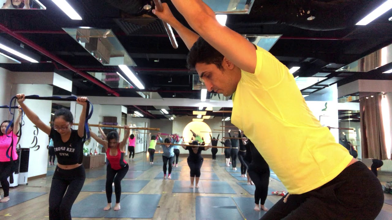 Samadi Yoga - Balancing Stick Pose Helpful Tips and Modification. Watch &  Subscribe!  #samadiyoga  #yogawithmahnaz #video
