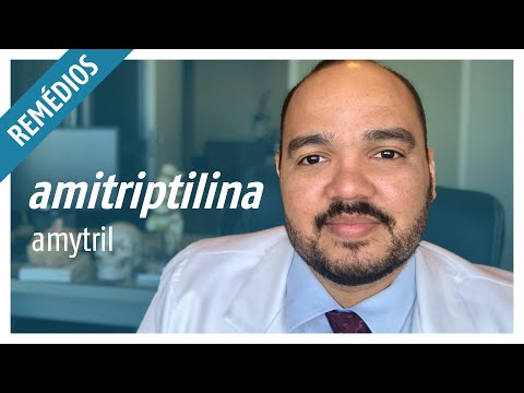 Vídeo: Amitriptilina Efeitos Colaterais, Dosagem, Usos E Muito Mais