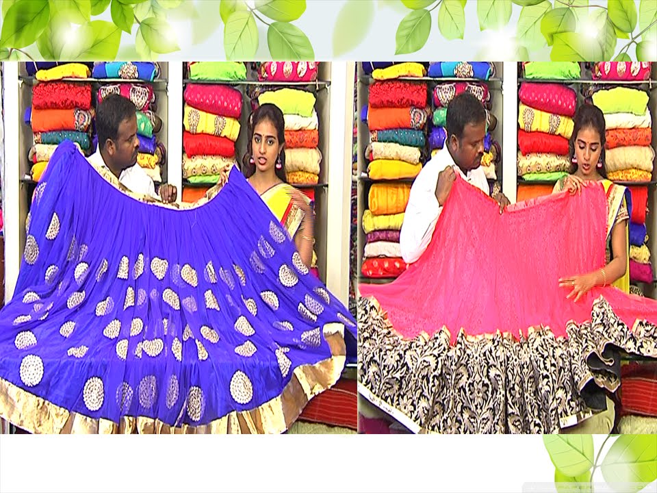 Designer Half Sarees - Dasara Special 