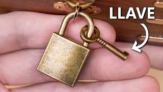 Sólo Esa Llave Abre El Candado Cómo Lo Harías?