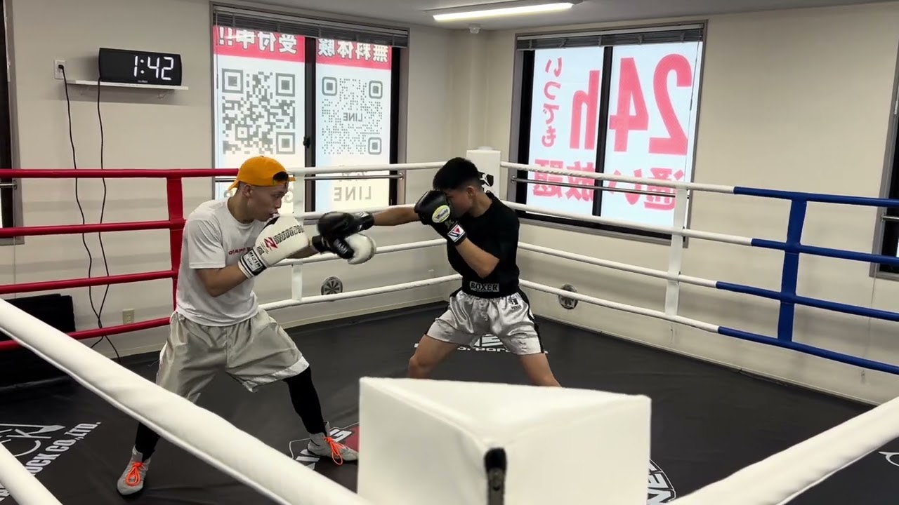 【ボクシング】四男凱と先輩ボクサー