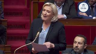 Marine Le Pen : \